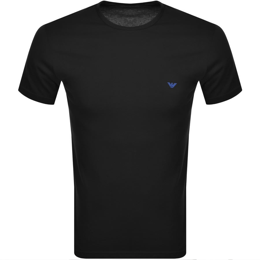 Alternative Image for ProductEmporio Armani Lounge 2 Pack T Shirts Black2
